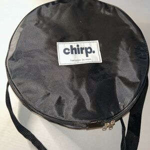 Chirp Foam Roller Wheel for Back Pain Relief, Muscle Therapy - Black - Set Of 3